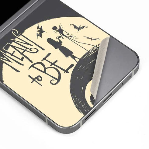 Disney The Nightmare Before Christmas Jack and Sally Meant to Be Galaxy Z Flip6 Skin